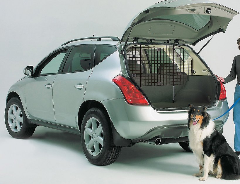 MidWest Wire Mesh Universal SUV Car Dog Barrier + Chuckit! Large Treat Tote $34.75 + Free Shipping