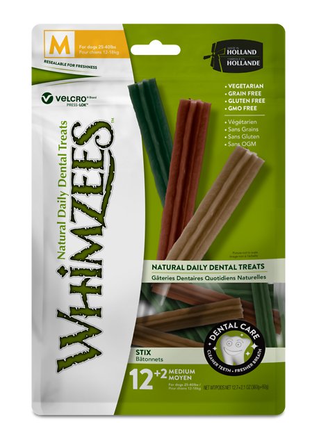 WHIMZEES Adult Dog Treats Buy 1 Get 1 75% Off: 96-Ct Brushzees Natural Daily Dental Dog Treats (x-small) $16.85 or less w/ Autoship & More + F/S $49+