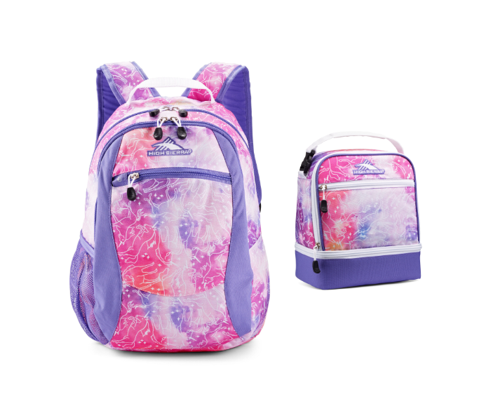 High Sierra: Curve or Wilder Backpack (Various) + Lunch Bag (various) $23, Fatboy Backpack (various) + Lunch Bag (various) $27 & More + Free Shipping