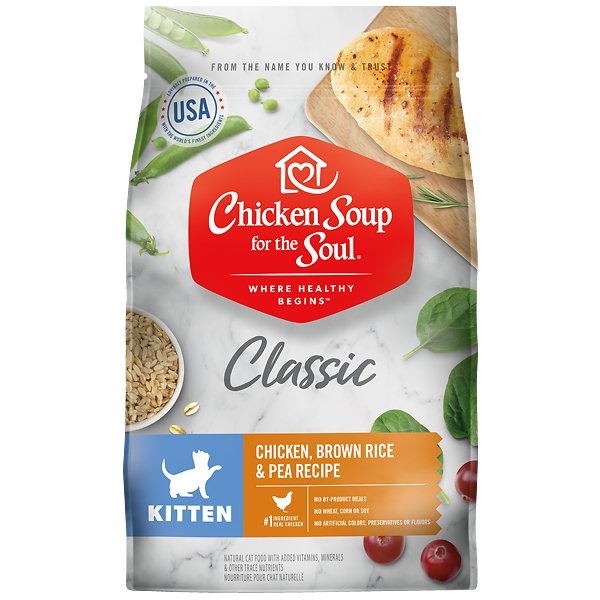 13 5 Lbs Chicken Soup For The Soul Kitten Formula Dry Cat Food 17 10 Or Less W Autoship Free Shipping 49 Slickdeals Net