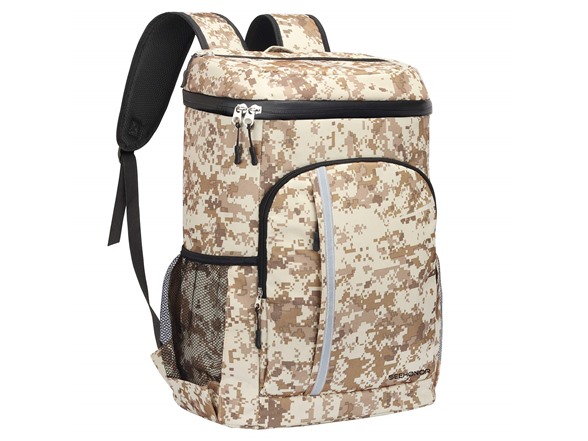 SEEHONOR Camo 30-Can Insulated Cooler Backpack $18, GARDRIT 35-Can Insulated Cooler Backpack $20 & More + Free Shipping w/ Amazon Prime