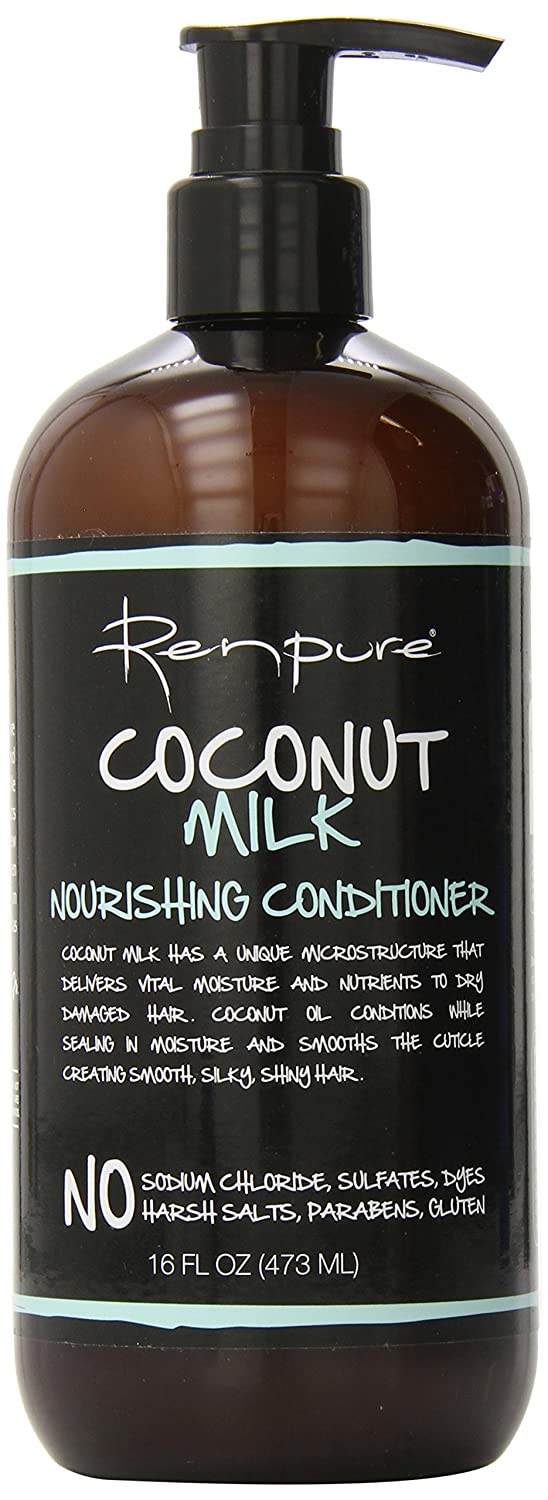 16-Oz RENPURE Coconut Milk Nourishing Conditioner $4.55 w/ S&S + Free Shipping w/ Amazon Prime or Orders $25+