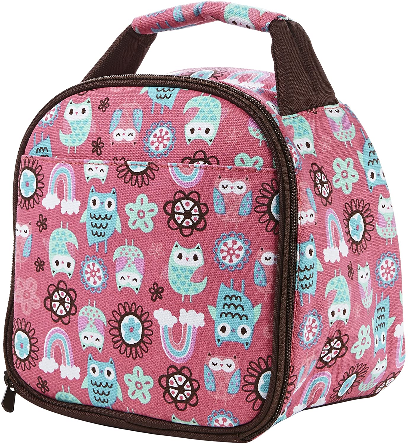 Fit & Fresh Gabby Insulated Lunch Bag w/ Zipper (Rainbow Owl) $5.10 + Free Shipping w/ Amazon Prime or Orders $25+