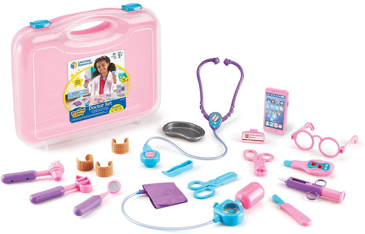 19-Pc Learning Resources Pretend and Play Doctor Kit $18.10 + Free Shipping w/ Amazon Prime or Orders $25+