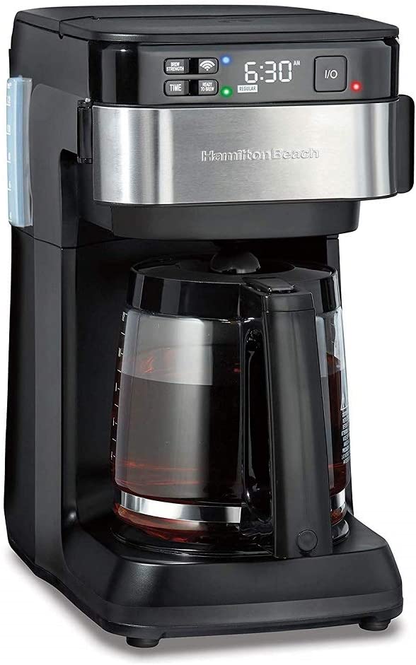 12-Cup Hamilton Beach Smart Coffee Maker (works w/ Alexa) $48 + Free Shipping