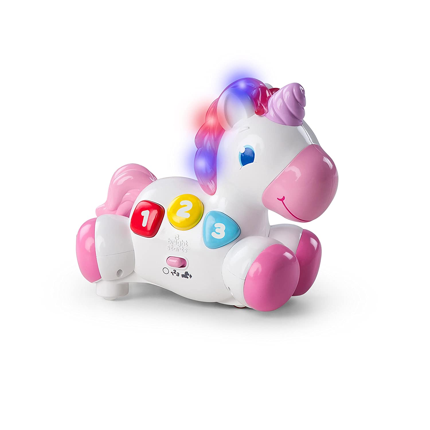 Bright Starts Rock & Glow Unicorn Toy w/ Lights and Melodies $10 + Free Shipping w/ Amazon Prime or Orders $25+