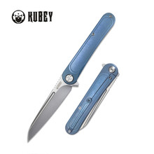 Kubey Dandy Folding Knife Titanium Handle S90V Blade, Free Shipping and No Tax - $108
