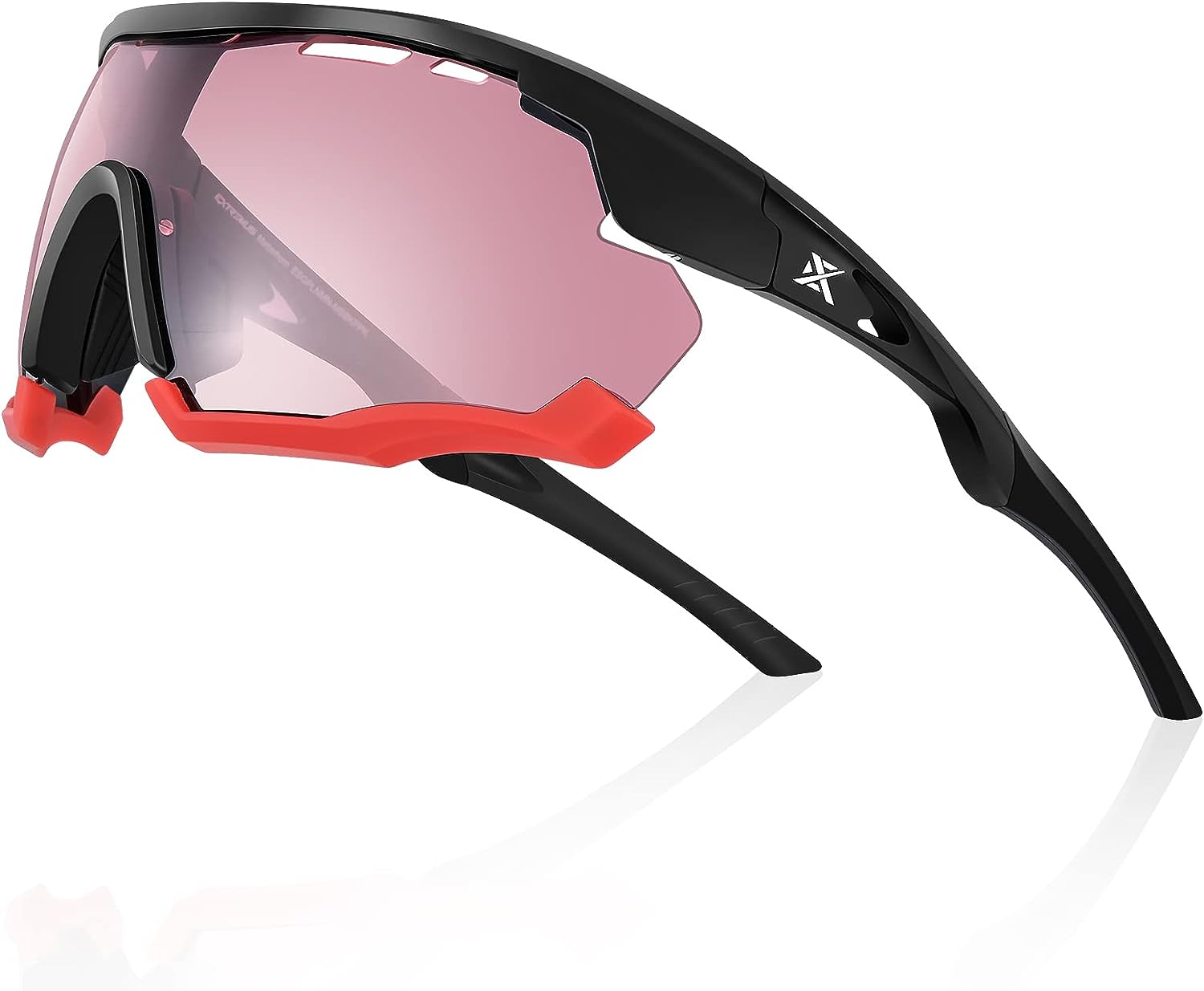Extremus Matterhorn Photochromic Sports Sunglasses Cycling Glasses, Mens Womens Baseball Running Biking TR90 Sunglasses 50% Off