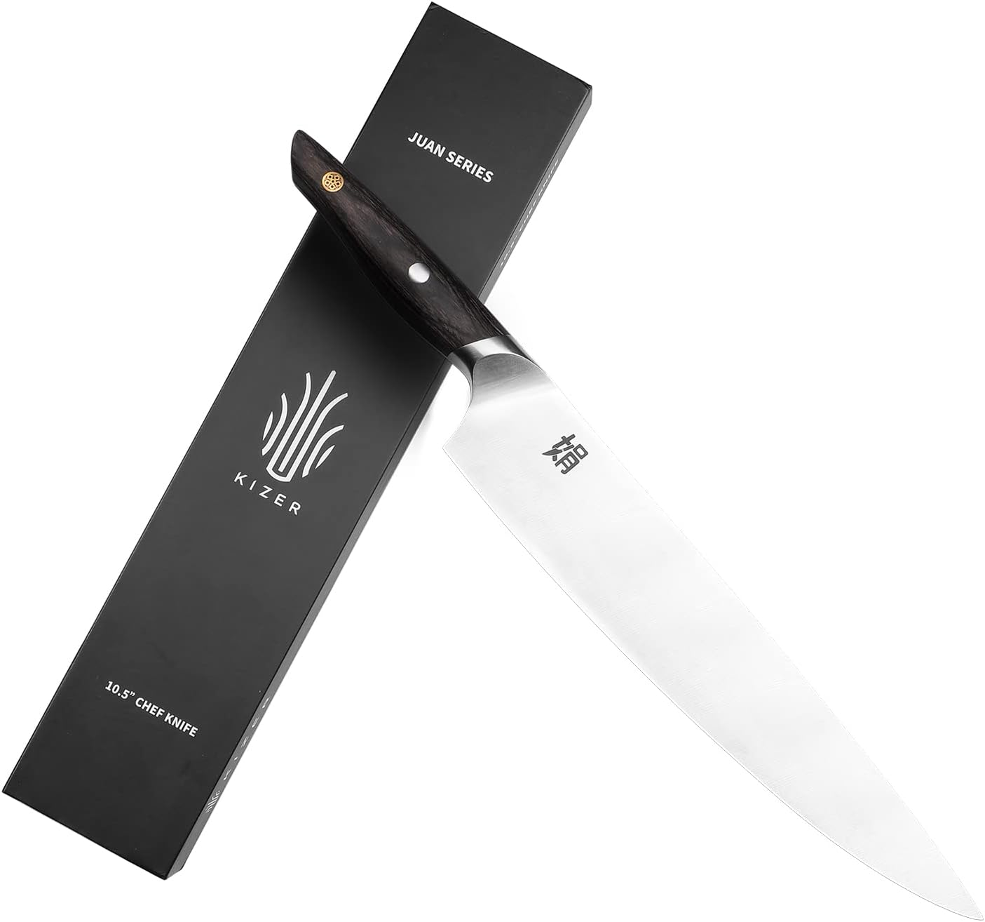 Cyber Monday Deal Kizer Juan Chef Knife, 10.5 Inch German 1.4116 Steel