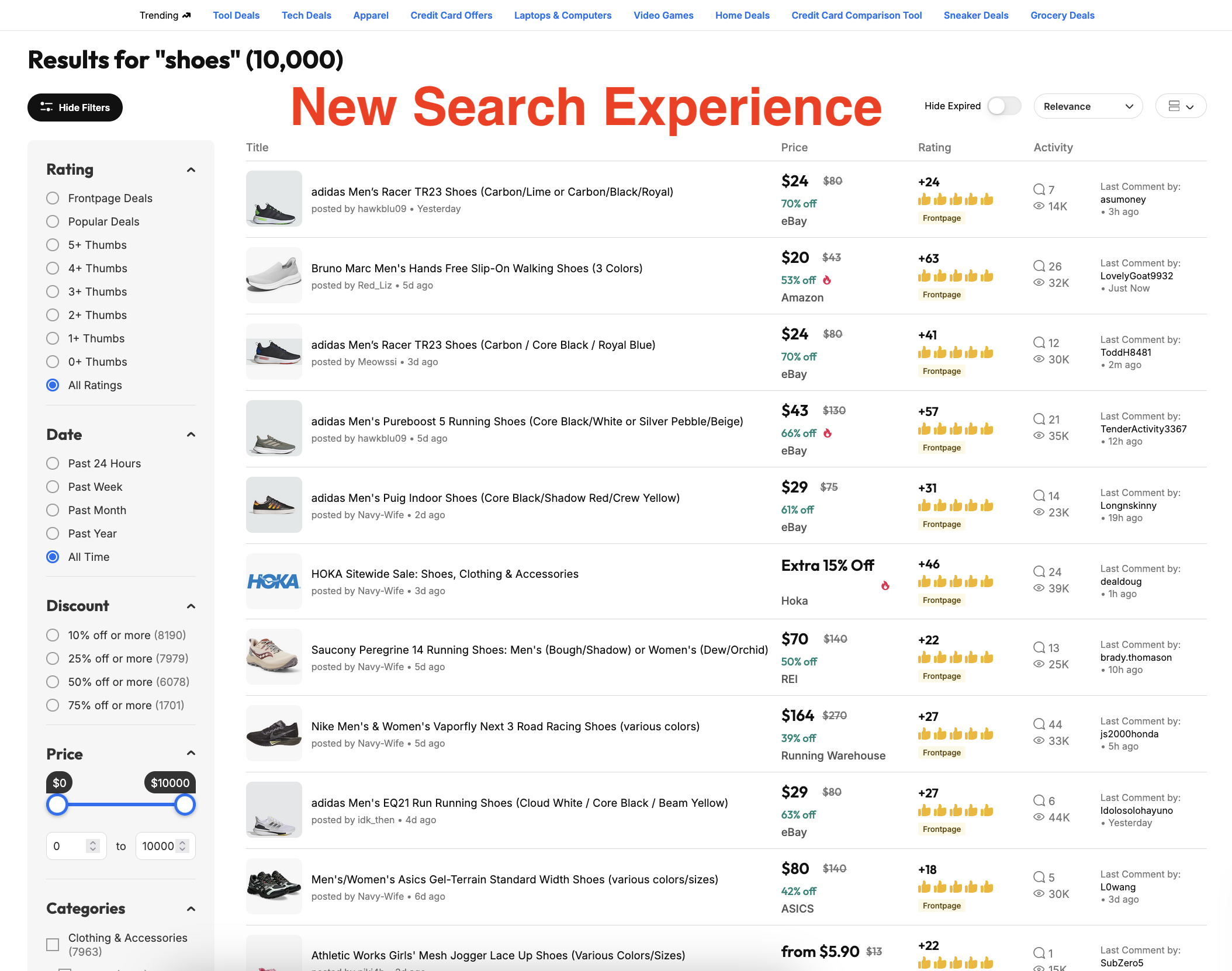 Have you tried our new search experience? We’d love your feedback!