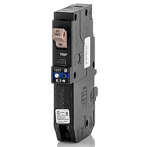 Eaton - CH series - 20 Amp Dual Function Circuit Breaker - CHFP120DF  - $  29.99