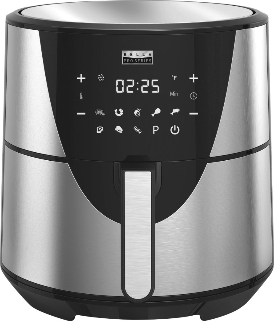Bella Pro Series - 8-qt. Digital Air Fryer - Stainless Steel $59.99 + Free Shipping
