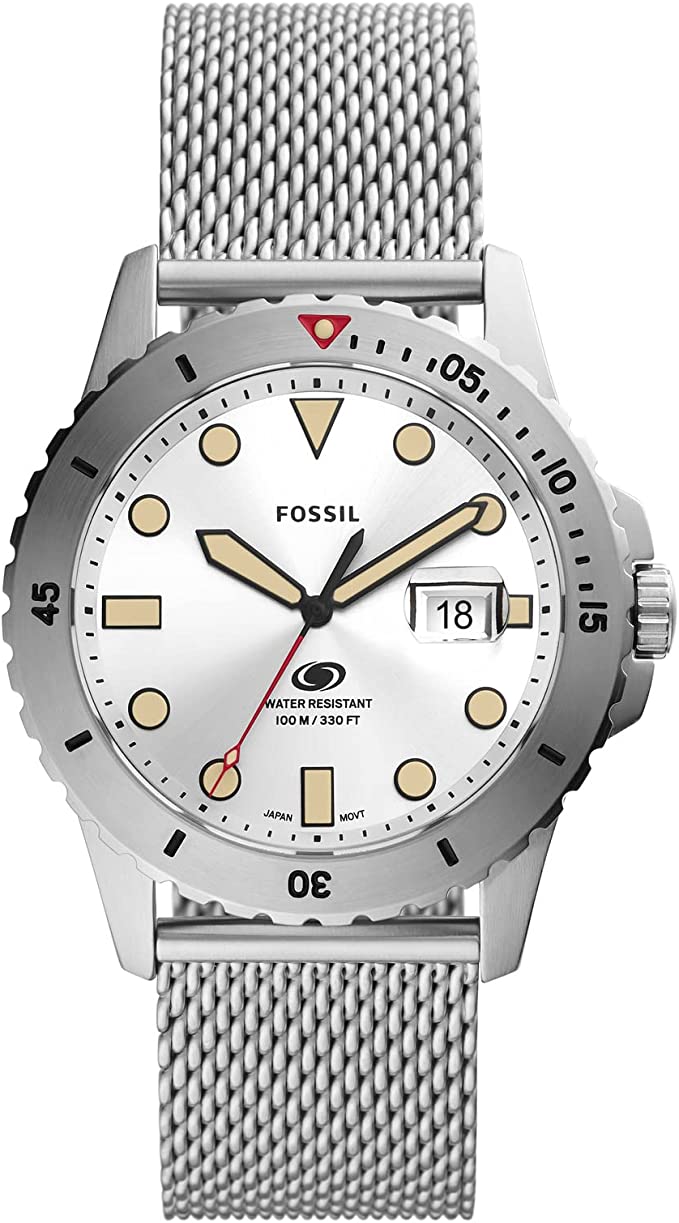Fossil Men's Blue Quartz Stainless Steel Dive-Inspired Casual Watch $56.67 + Free Shipping $56.97