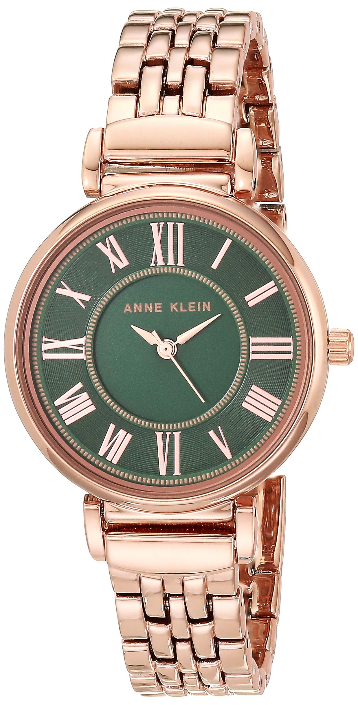 Anne Klein Women's AK/2158GNRG Rose Gold-Tone Bracelet Watch $24.49 (Free delivery over $25 or Prime)