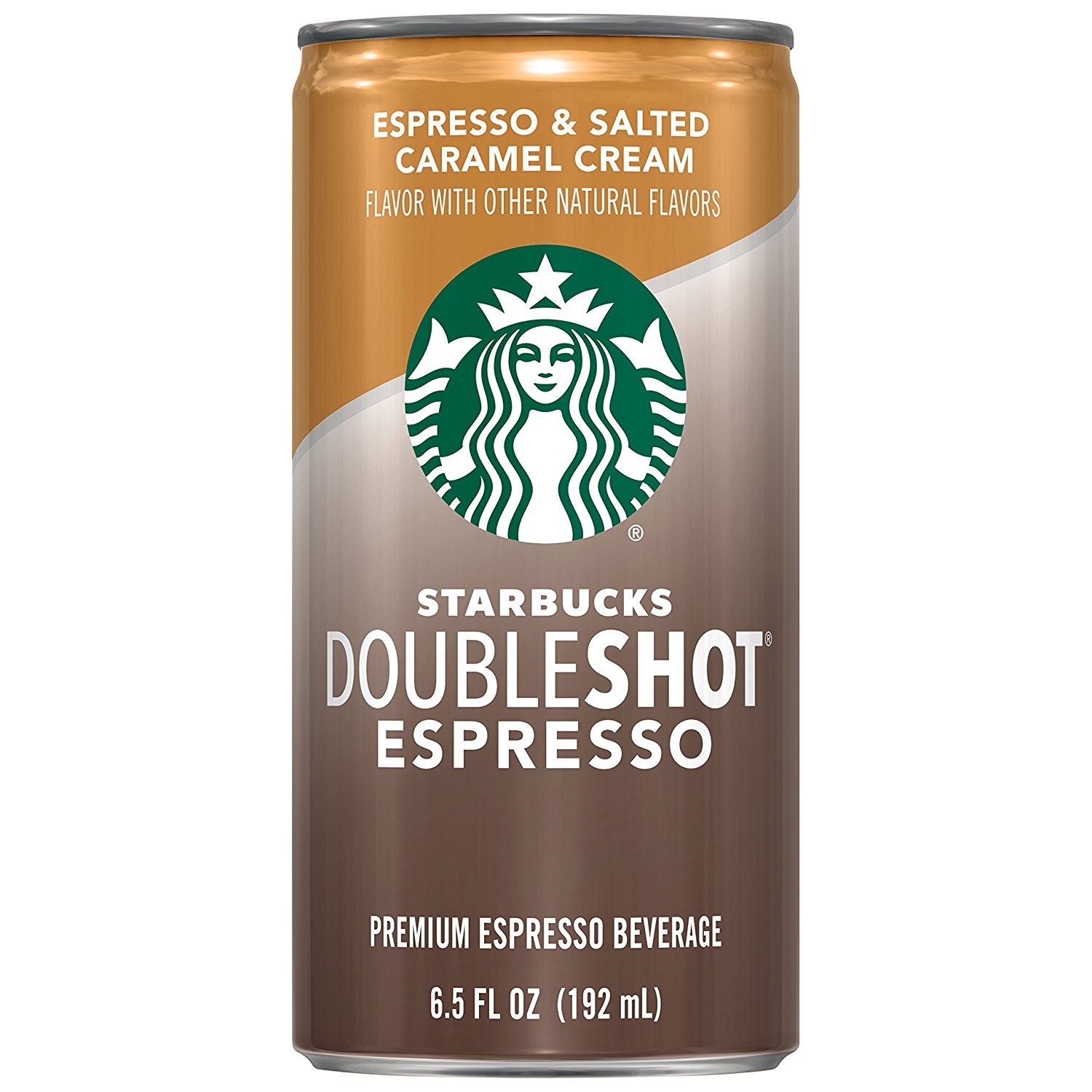 Starbucks Doubleshot Espresso, Salted Caramel, 6.5 fl oz. cans (12 Pack) $12.60 after 25% S&S coupon + 5% S&S