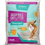 New Chewy Autoship Customers: 80-lbs Frisco Multicat Clumping Litter + Catit Hooded Litter Pan $35 + Free Shipping
