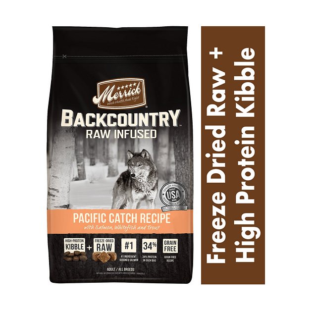 New Chewy Autoship Customers: 48-lbs Merrick Backcountry Salmon, Whitefish & Trout Dry Dog Food $39.54 ($0.82 per lb) + Free Shipping