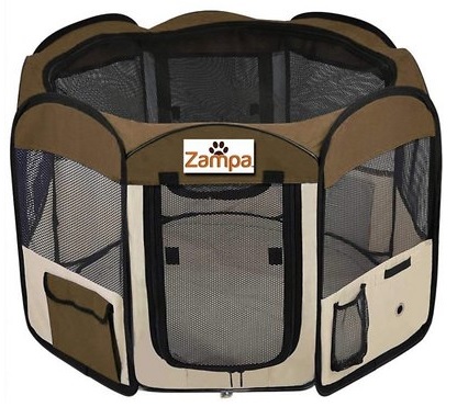 New Chewy Autoship Customers: Zampa Pet Folding Playpen: Small $24.86, Medium $24.93, Large $39.63 + Free Shipping