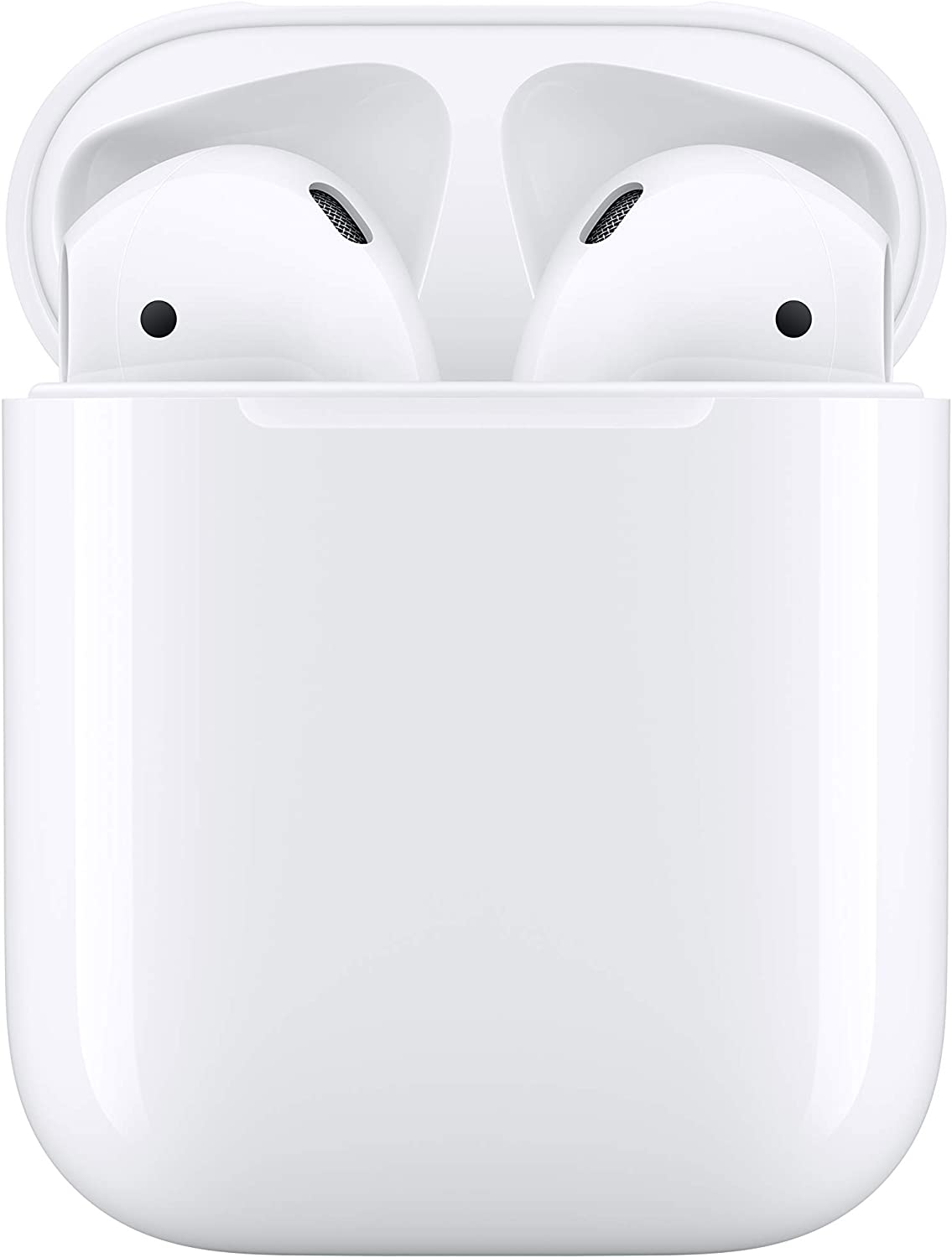 Apple AirPods Bluetooth Headphones with Charging Case (Latest Model) $129.99 + Free S/H (Staples and Amazon)