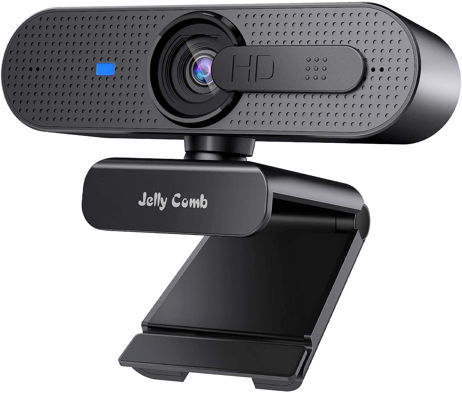 1080P Webcam With Privacy Shuttter, Jelly Comb HD Autofocus Webcam only $20.99