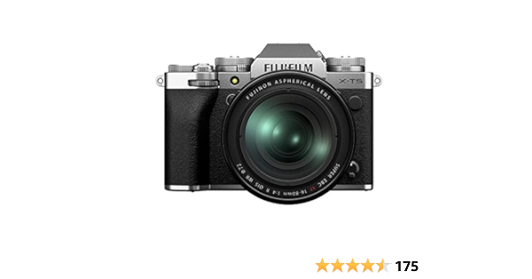 Fujifilm X-T5 Mirrorless Digital Camera XF16-80mm Lens Kit - Silver - $1699.00