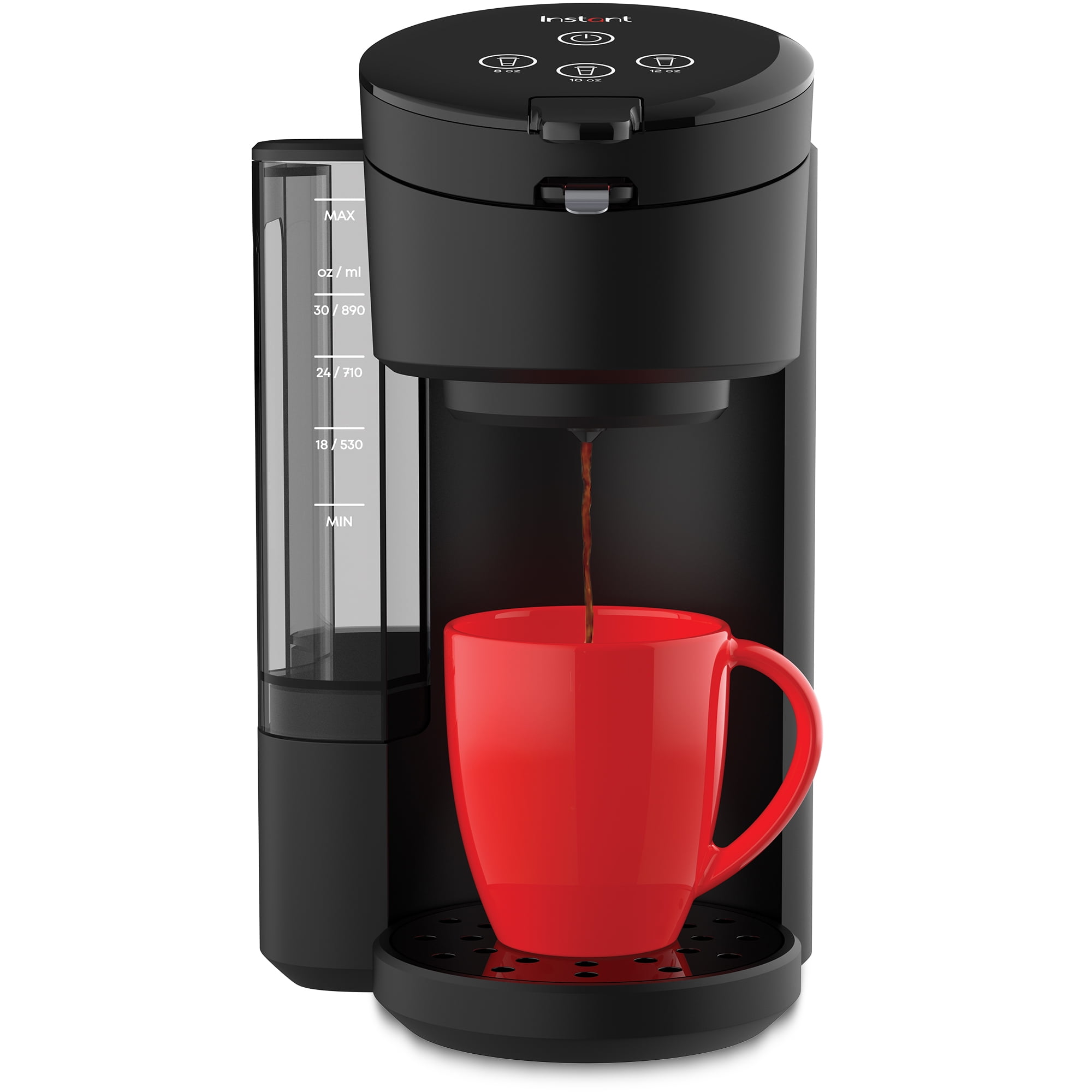 Instant Solo Café 2-in-1 Single Serve Coffee Maker for K-Cup Pods & Ground  Coffee