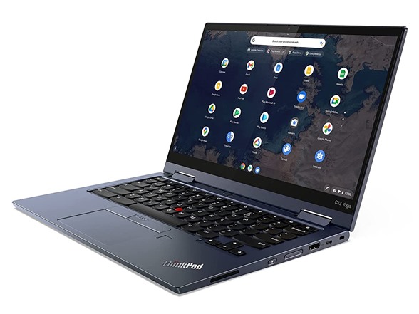 Lenovo ThinkPad C13 Yoga Chromebook Enterprise - AMD Ryzen 5 3500C | Radeon Graphics | 8GB RAM | 256GB Storage | 13.3" FHD (1920 x 1080) Touchscreen Display | $399