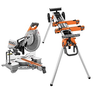 RIDGID 12 in. Sliding Miter Saw  with Stand $  399