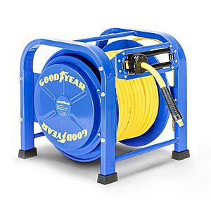 Goodyear Retractable Air Hose Reel, 3/8" x 100 Feet, 300 PSI $114.99