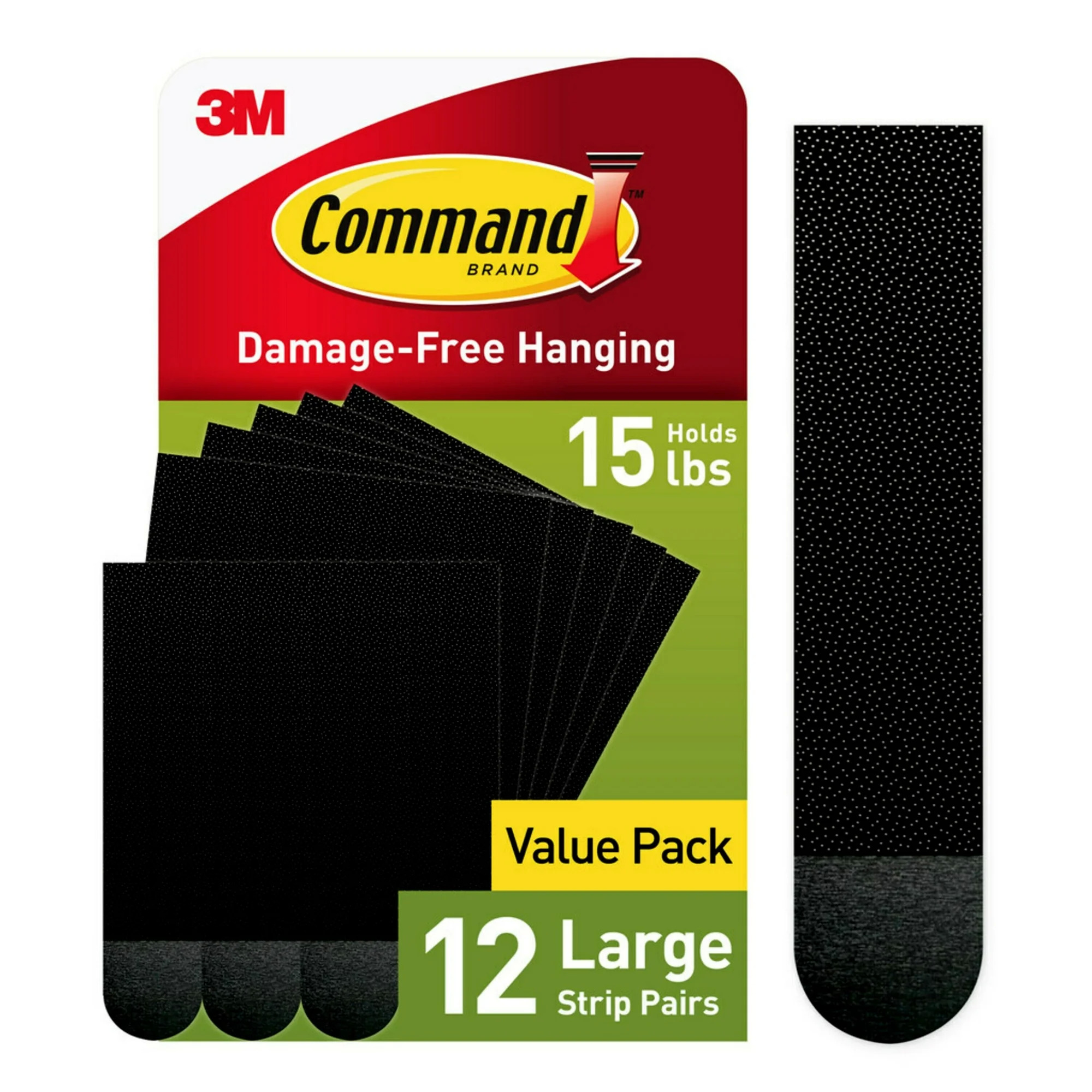 12 pairs command large picture hangers