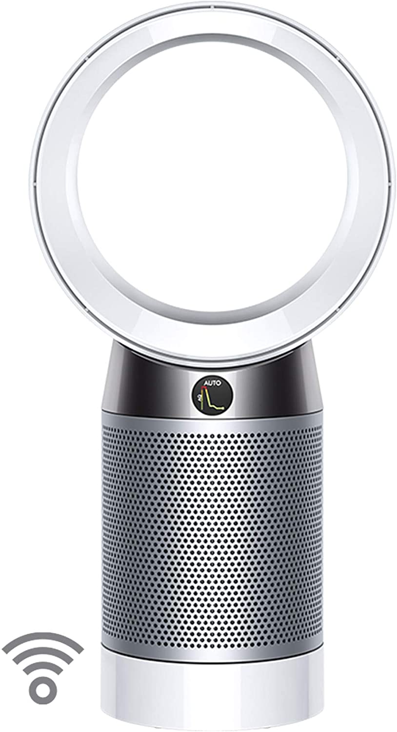 Dyson Pure Cool Dp04 Hepa Air Purifier And Fan White Silver For 269 99 At Amazon Com