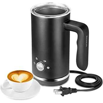 Milk Frother, Electric Milk Frother and Steamer, Large Capacity 4 in 1 Automatic Foam Maker $21.99+FS