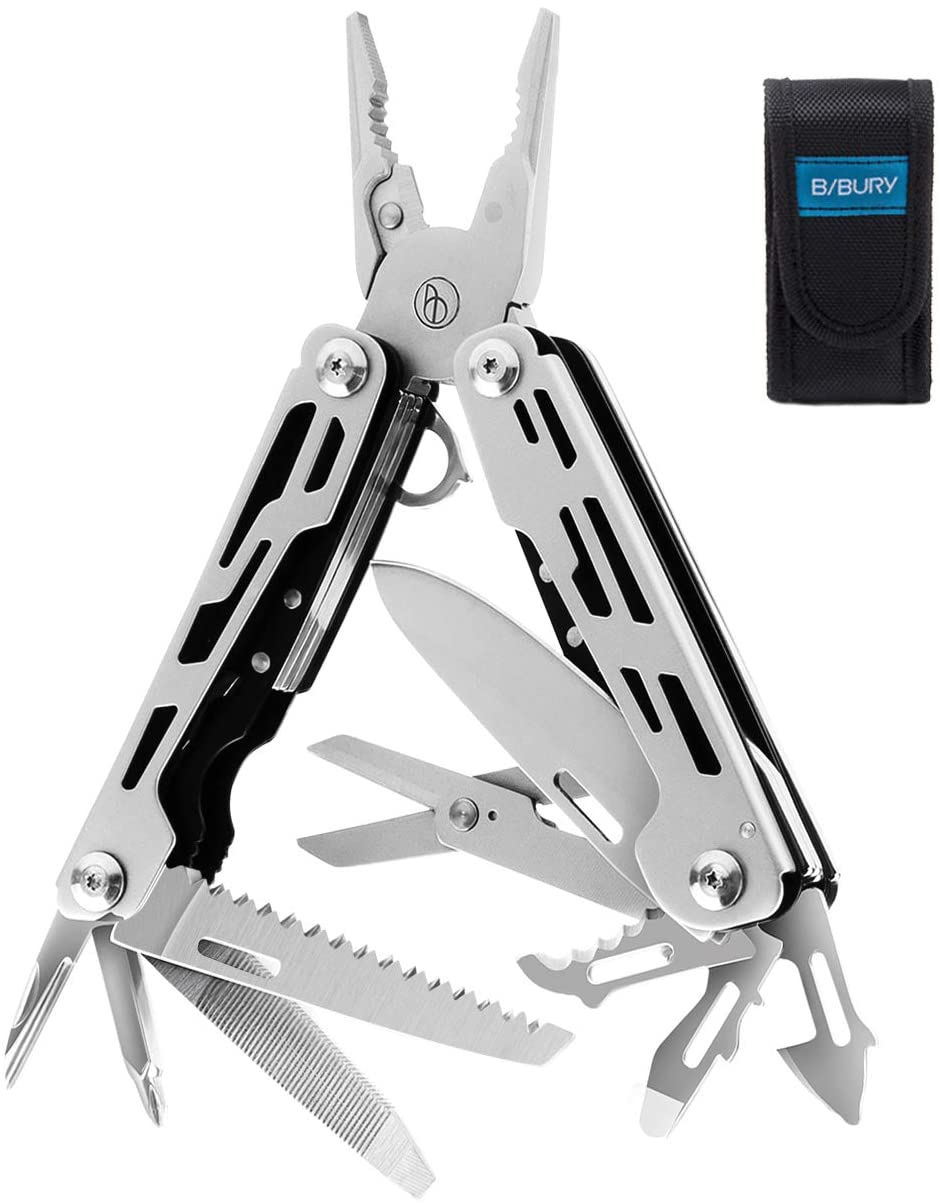 Multitool Pliers, 13-in-1 Sandblasted Multi-Purpose Pocket Plier $12.99+FS