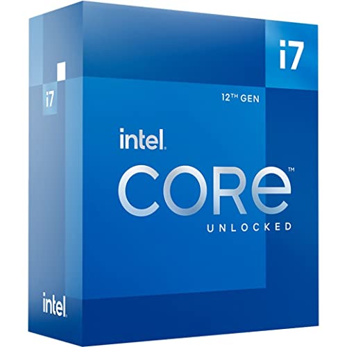 Intel Core i7-12700K Desktop Processor 12 (8P+4E) Cores up to 5.0 GHz Unlocked - $321.99 @ Amazon $321.7