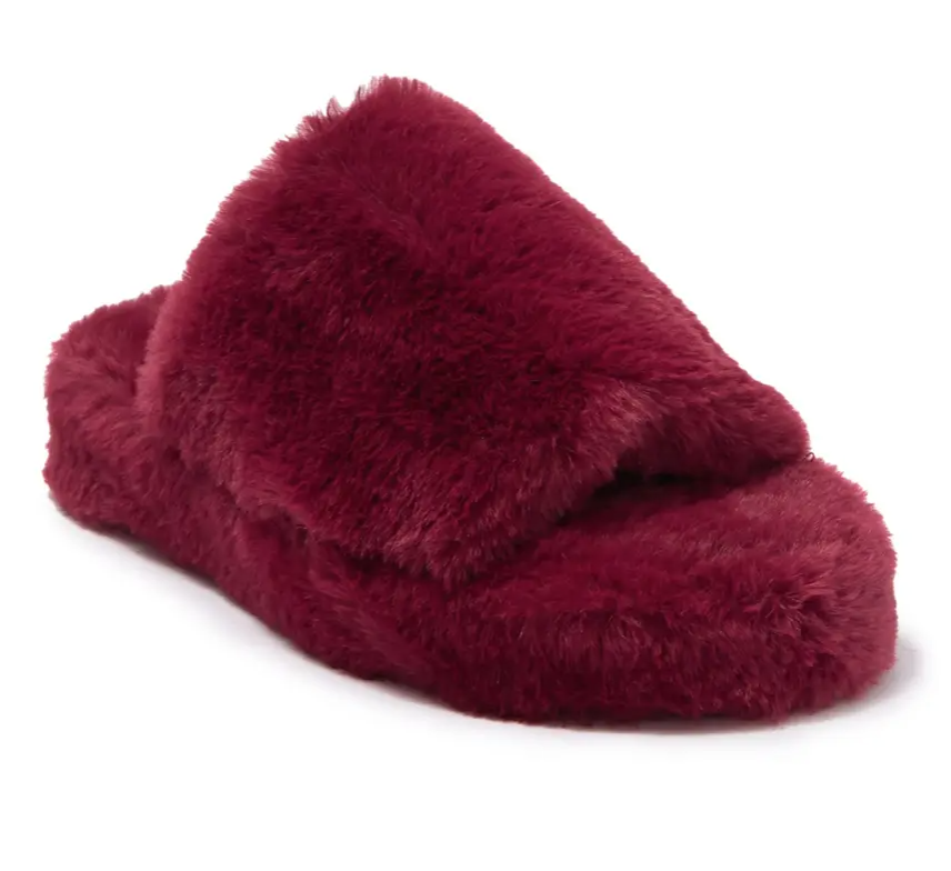 top moda women s daisy faux fur slipper various 7 50 more free store pickup at nordstrom rack