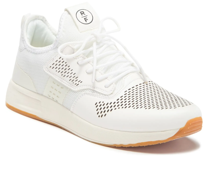 Reserve Footwear Men's Perforated Sneaker (white) 22.50 + Free Store