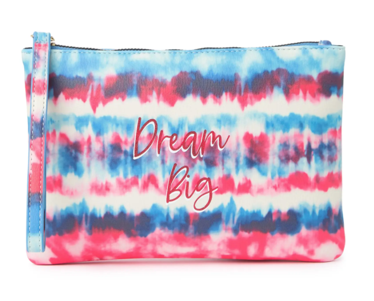 Betsey Johnson Dream Big Wristlet Pouch $7.50 + Free Store Pickup on $29 at Nordstrom Rack or Free S/H on $89+