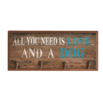 Love a Dog Wall Hooks $9.98 + Free Shipping