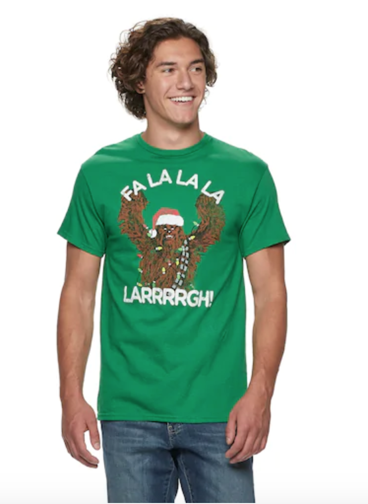 Kohls Cardholders: Select Men's Holiday Graphic Tees (Star Wars, Snoopy, More) 2 for $8.40 ($4.20 each) + Free Shipping