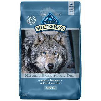 20-Lbs Blue Buffalo Wilderness 100% Grain Free Chicken Adult Dry Dog Food $35 + Free In-Store Pickup at Target