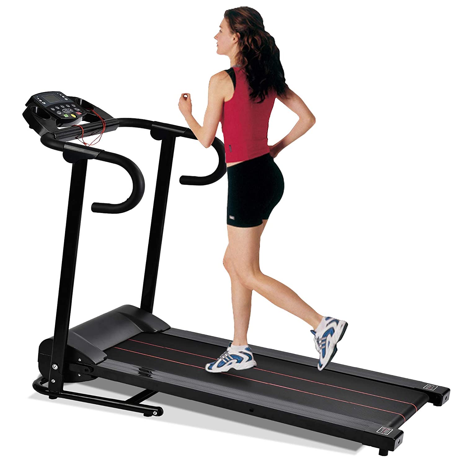 Murtisol 1100W Compact Electric Folding Treadmill with Safe Handle Bar and LCD Display Control $237.50 + Free S/H