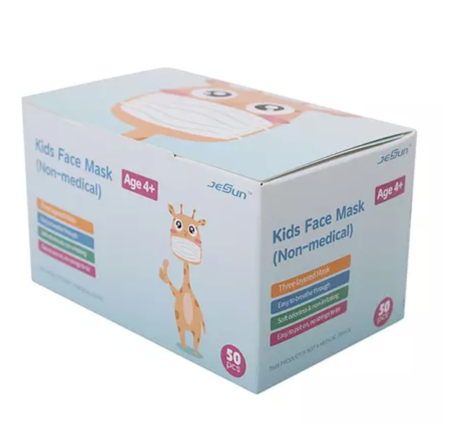 Sam's Club Members: 50-Count Kids' Non-Medical Disposable Face Masks $5 + Free Shipping for Plus Members