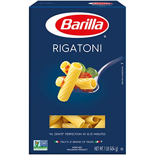 12-Pack 16-Oz Barilla Rigatoni Pasta $9.77 w/ S&S + Free Shipping w/ Prime or on $25+