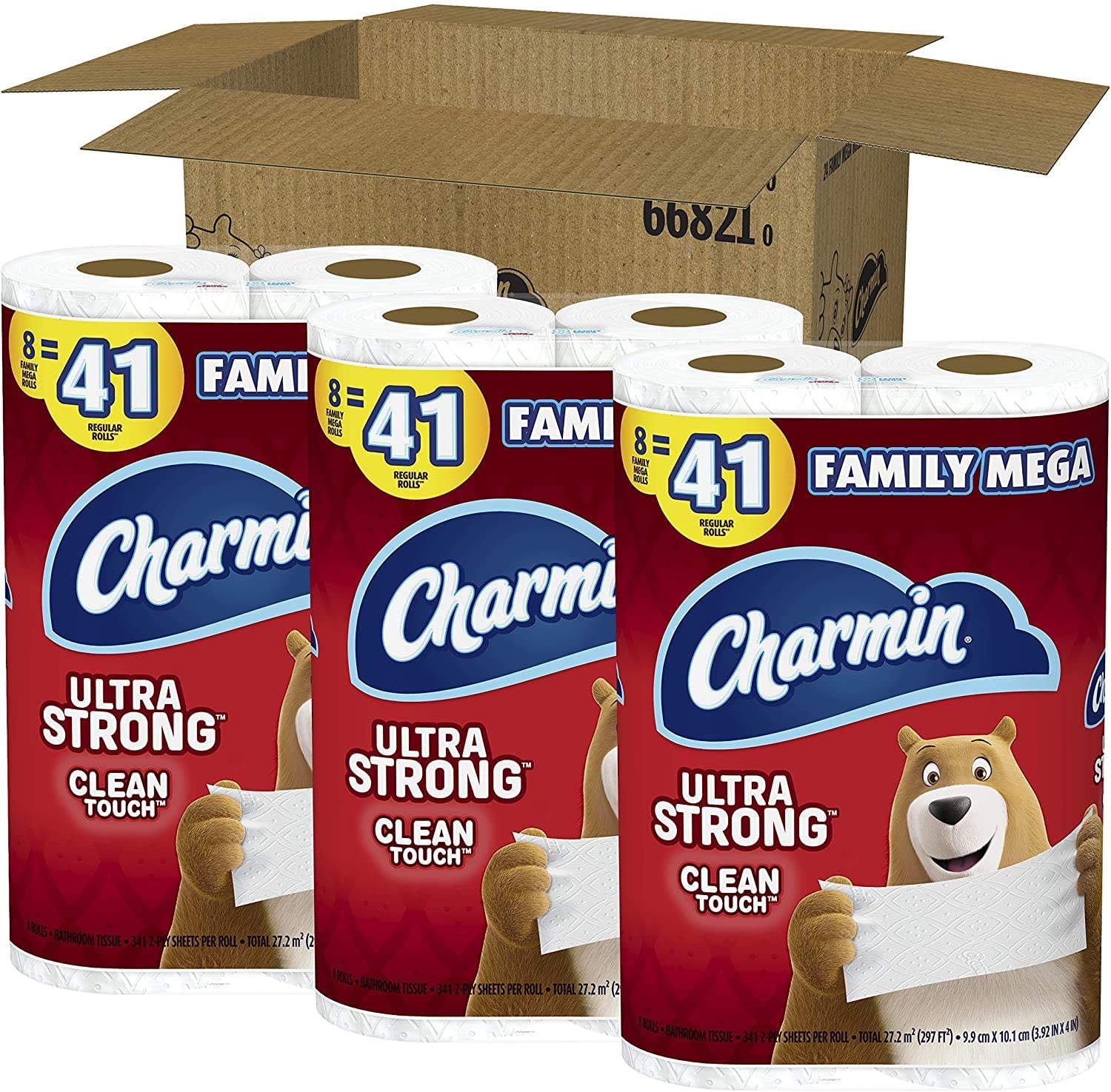Back* 24-Ct Charmin Family Mega Toilet Paper Rolls: Ultra ...