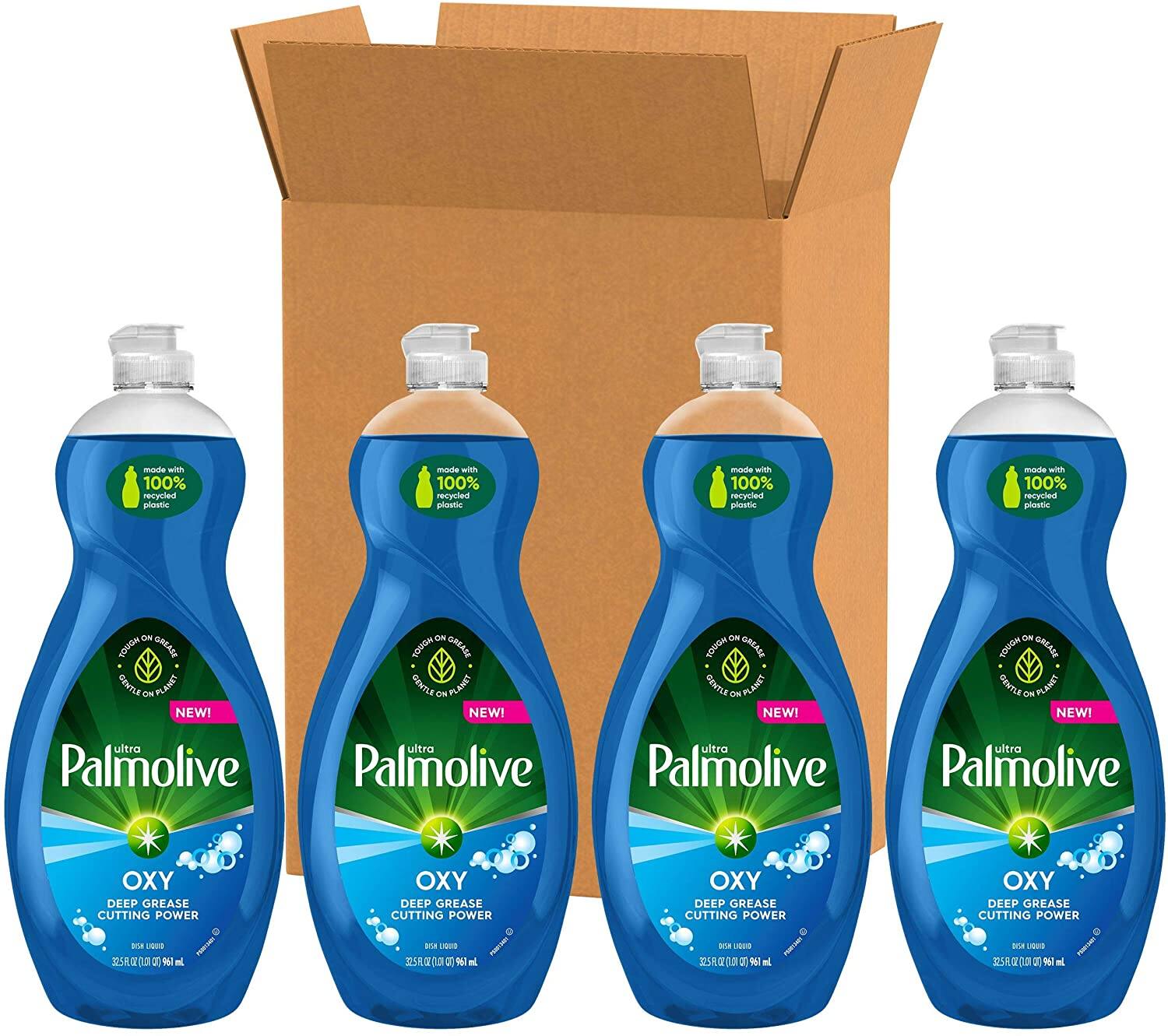 4-Pack 32.5-Oz Palmolive Ultra Dish Soap (Oxy Power Degreaser) $9.20 w/ S&S + Free Shipping w/ Prime or $25+