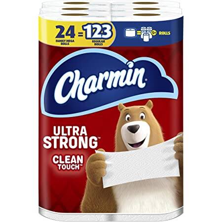 24-Ct Charmin Family Mega Toilet Paper Rolls (Ultra Strong) 2 for $40.32 ($20.16 each) + Free Shipping