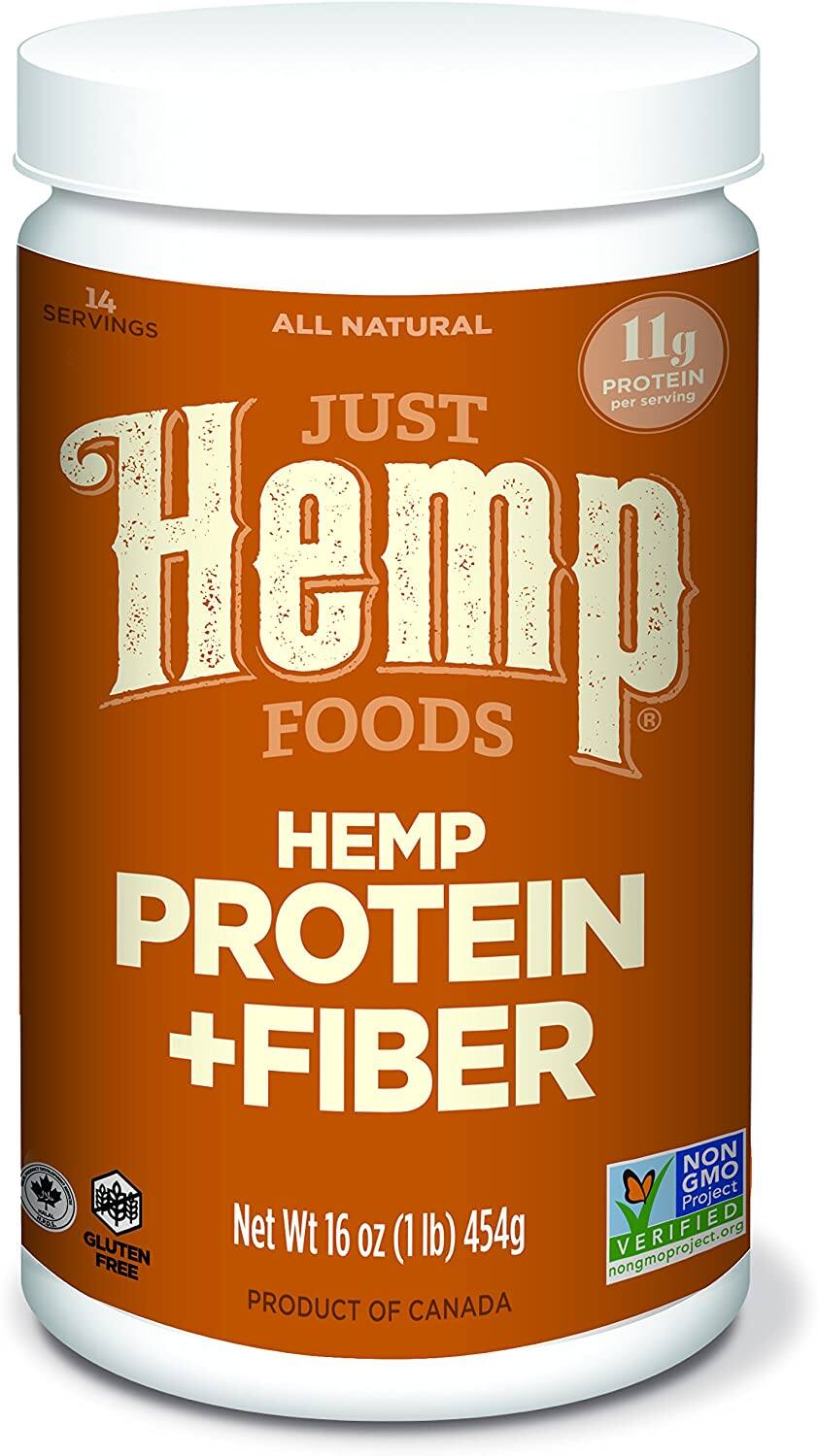 16-Oz Just Hemp Foods Hemp Protein Powder Plus Fiber $2.04 + Free Shipping w/ Prime or on $25+