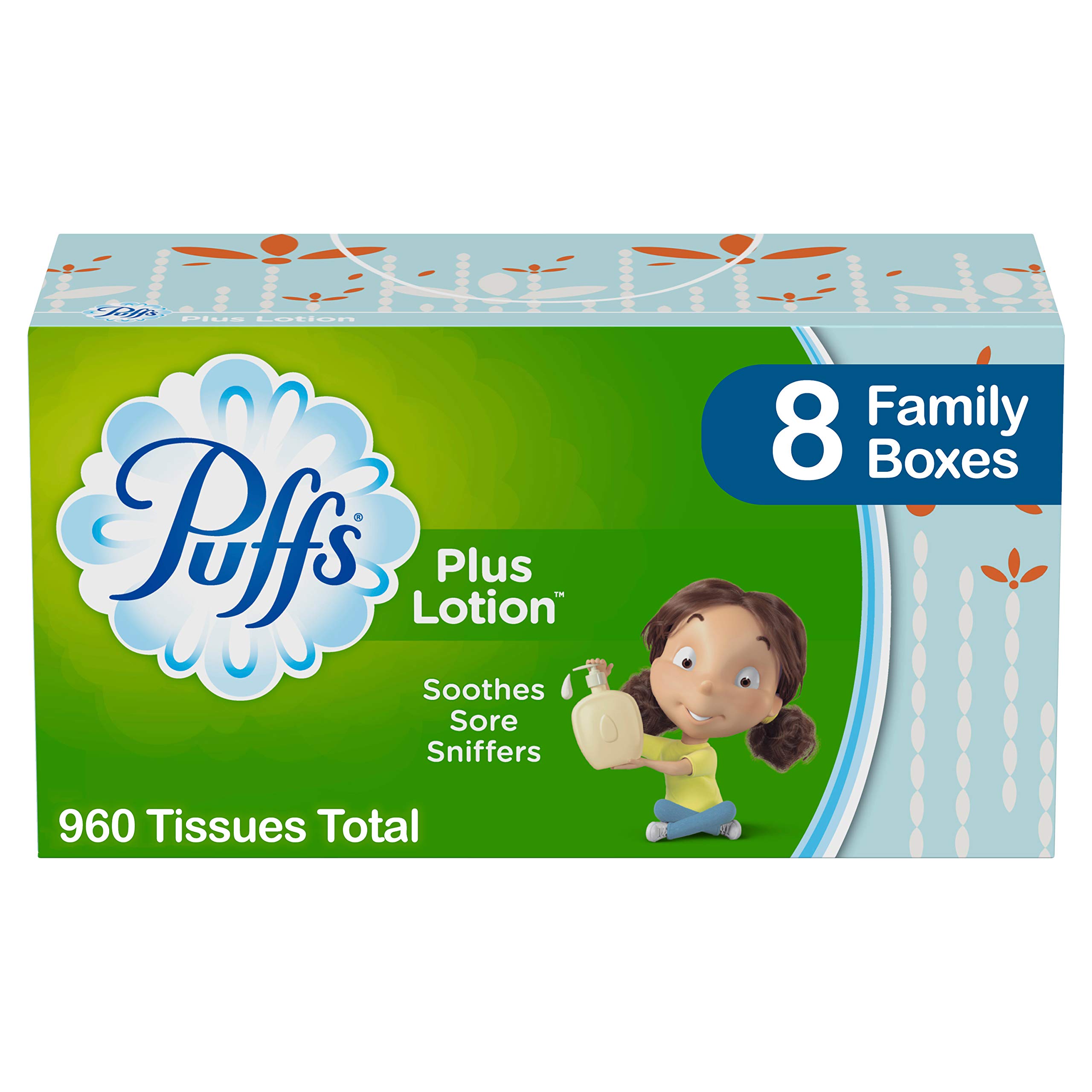*Back* 8-Pack 120-Sheet Puffs Plus Lotion Facial Tissues 3 for $24.38 ($8.13 each) + Free Shipping