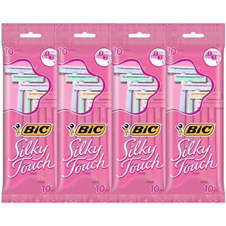 40-Count BIC Silky Touch Women's Twin Blade Disposable Razor $5.48 w/ S&S + Free Shipping w/ Prime or on $25+
