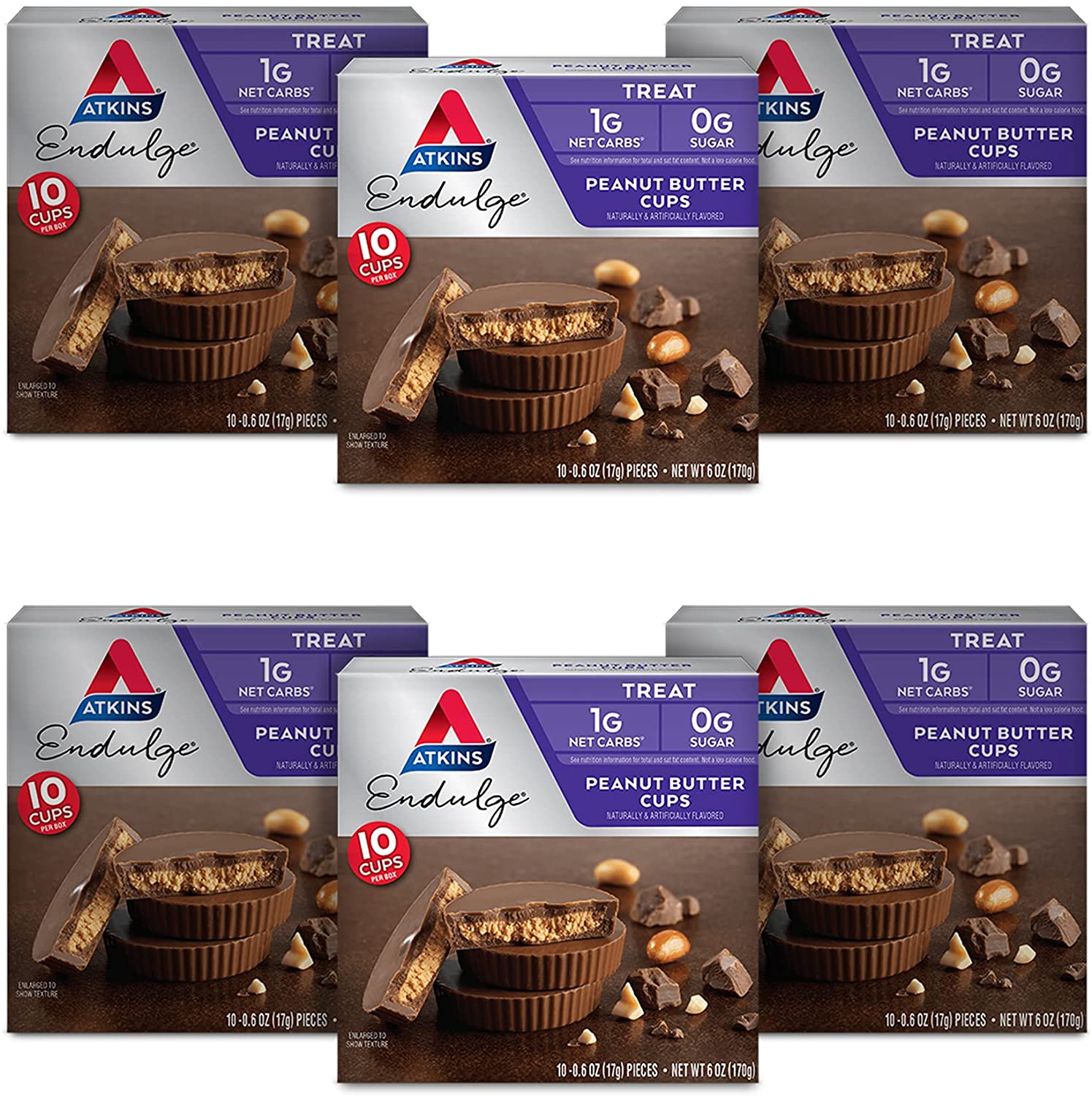 60-Count 0.6-Oz Atkins Endulge Treat Peanut Butter Cups $15.94 + Free Shipping w/ Prime or $25+